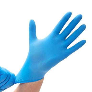 Gants en nitrile 9 po 4mil