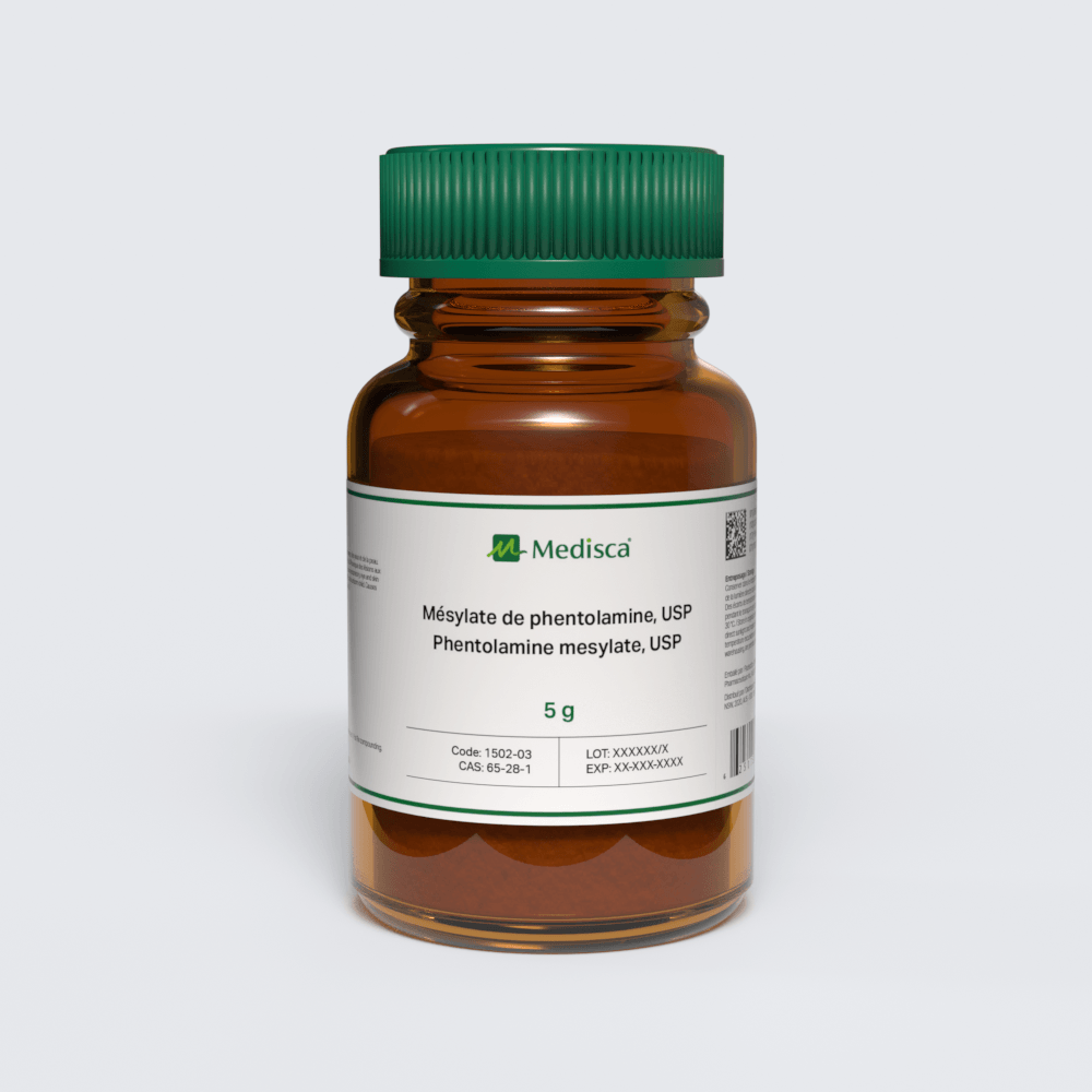 1502 03 Phentolamine Mesylate USP 5g MCA Camera